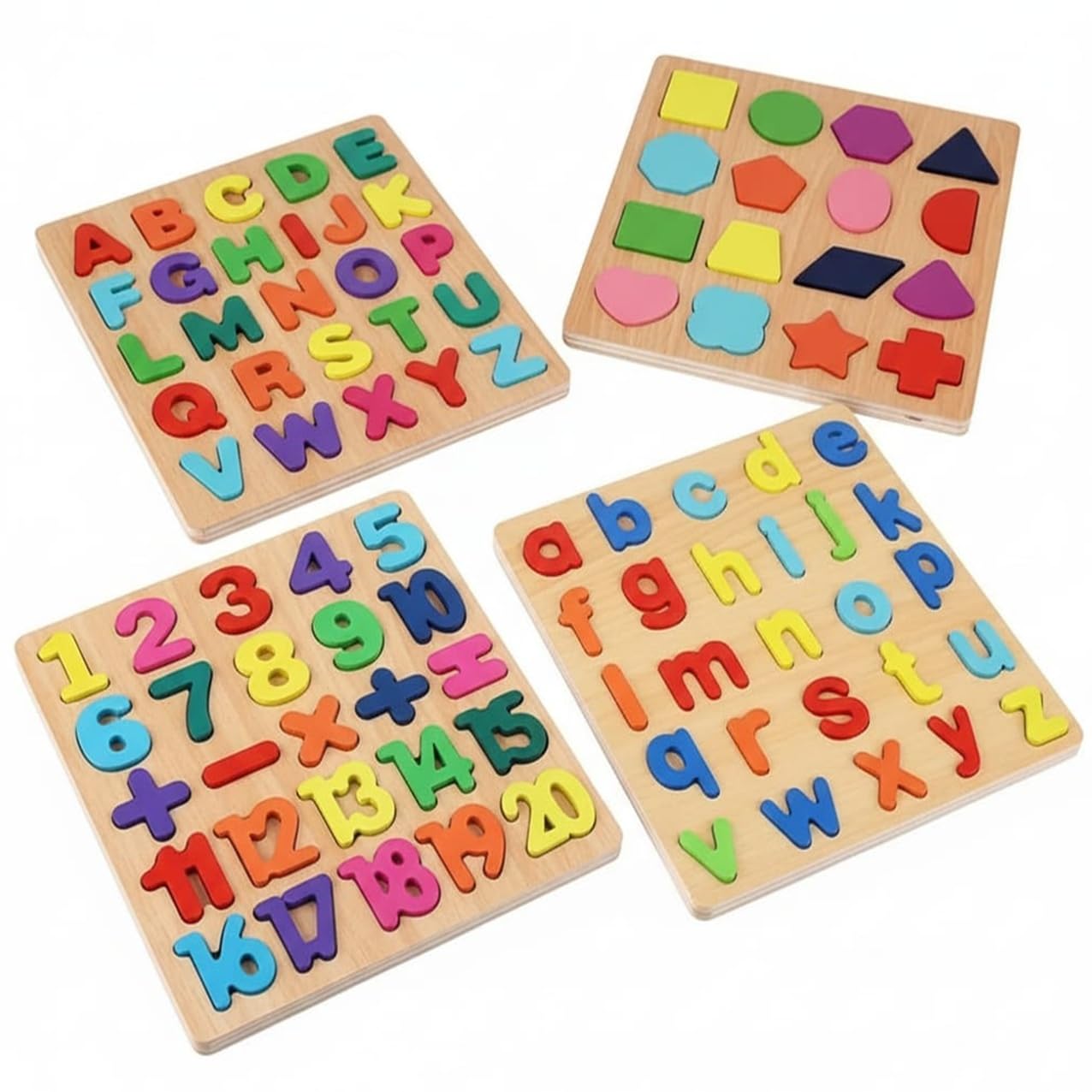 Chocozone Wooden Learning Educational Game Board
