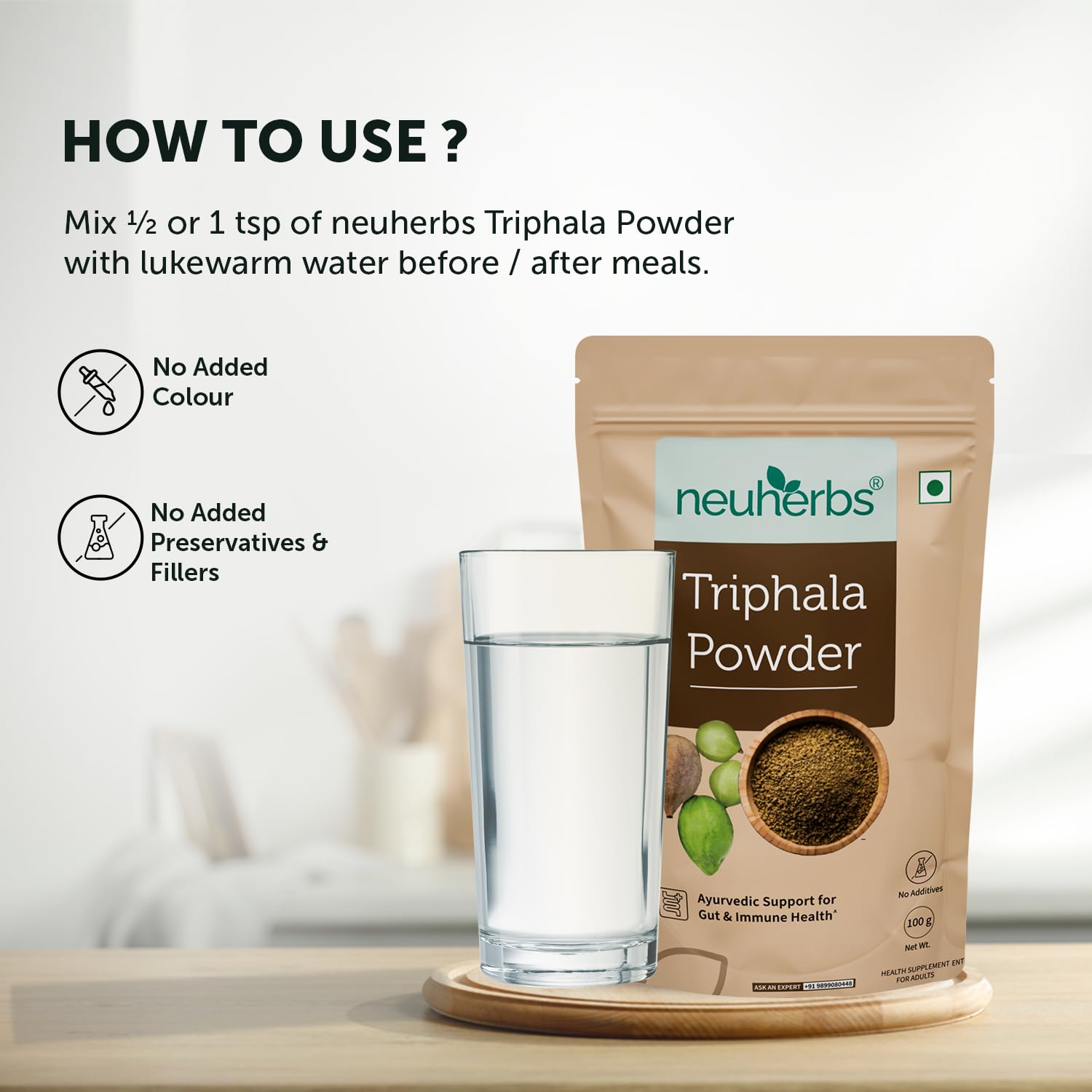 Neuherbs Organic Triphala Powder - 100 GM