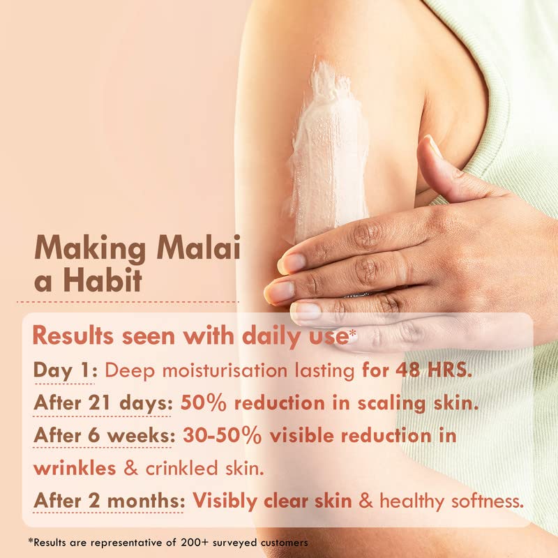 Nat Habit Double Cocoa Moisturiser, Skin Malai - 120ml