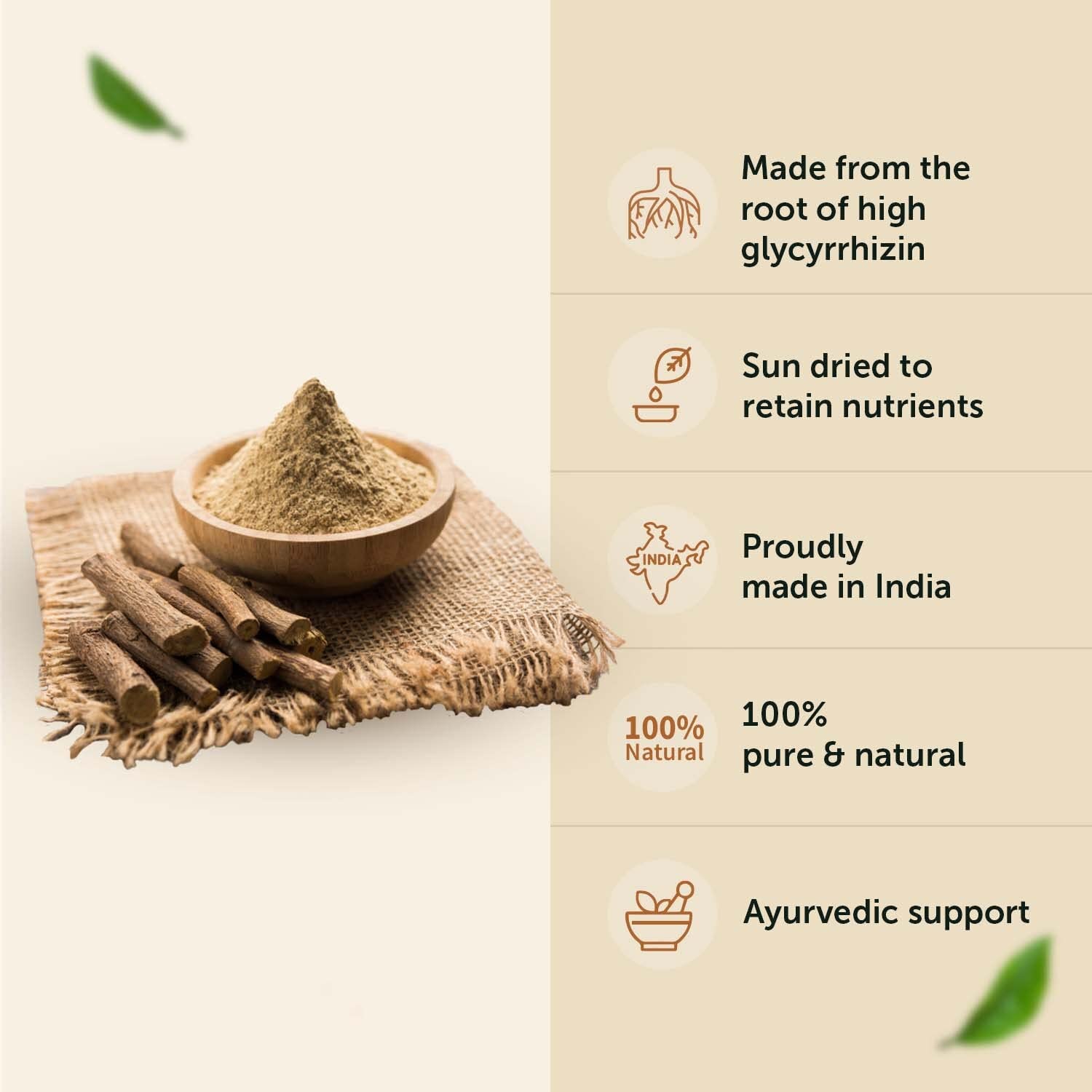 Neuherbs Mulethi Powder - 100g