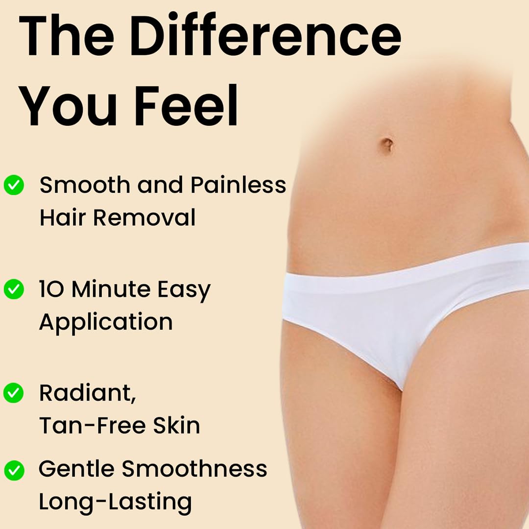 The Wellness Shop - Bikini Wax Powder 10 Minutes Herbal Hair Removal