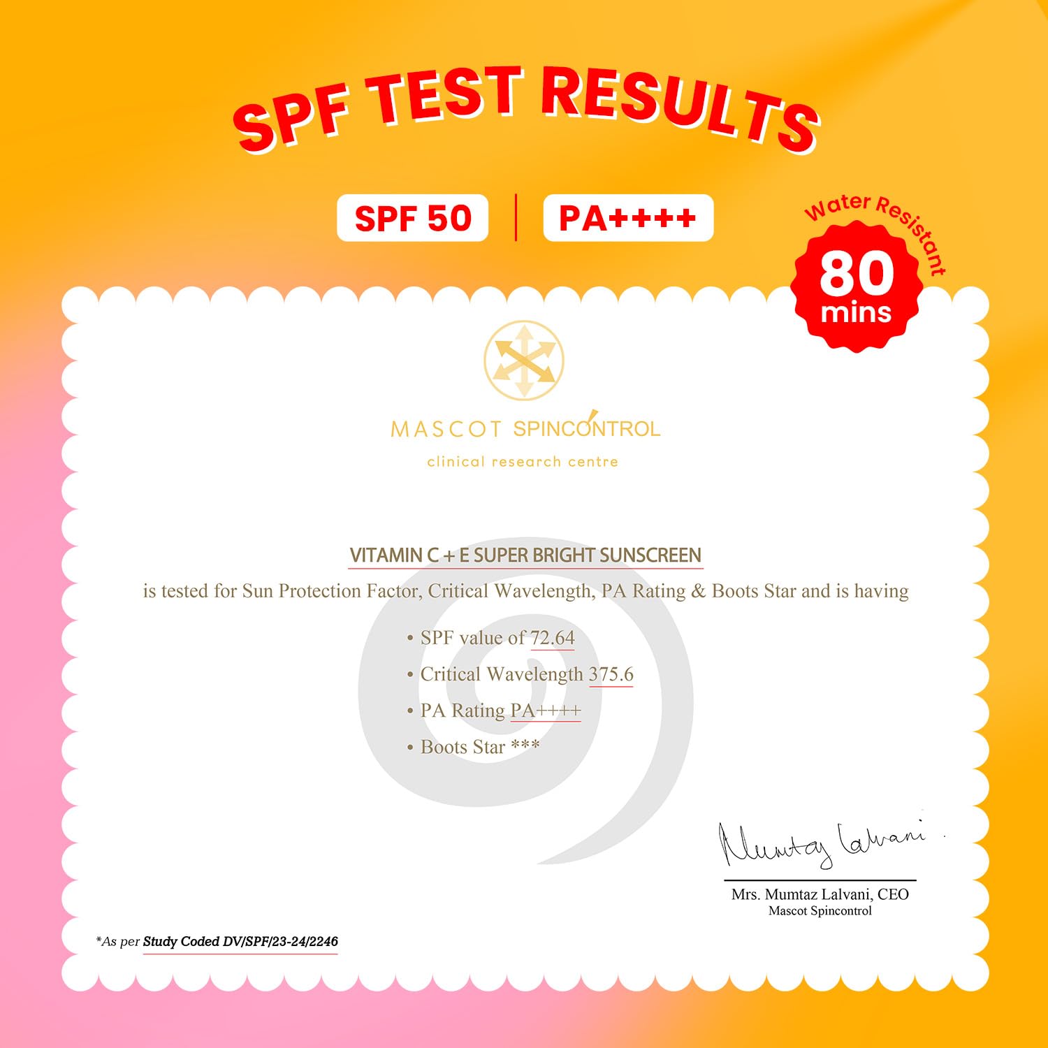 DOT & KEY Vitamin C + E Super Bright Sunscreen Spf 50