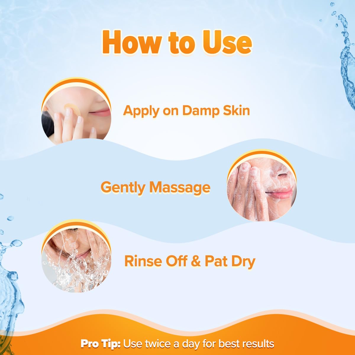 Aqualogica Glow+ Smoothie Face Wash with Vitamin C, Hyaluronic Acid & Papaya