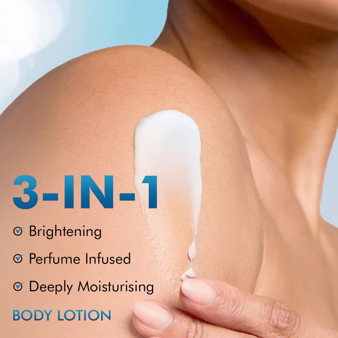 mCaffeine Blues Brightening Body Lotion for All Skin Types-300ml