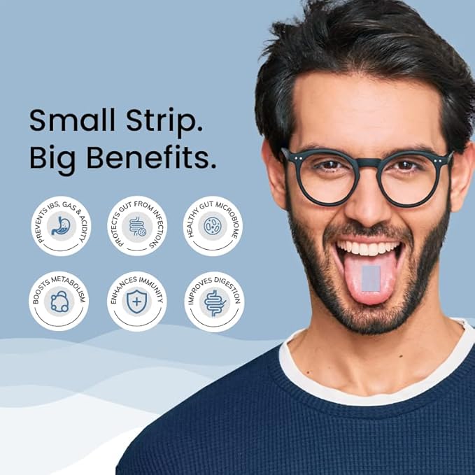 Wellbeing Nutrition Melts Healthy Gut - 30 Oral Strips