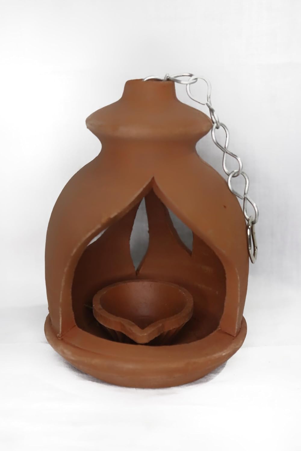 Colorful Handmade Terracotta Clay Diya for Karthigai Deepam, Puja, and Diwali - Mud Lamp