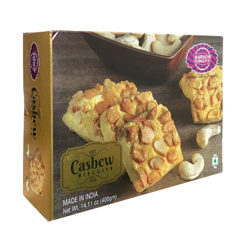 Karachi Bakery Cashew Biscuits, 400 g