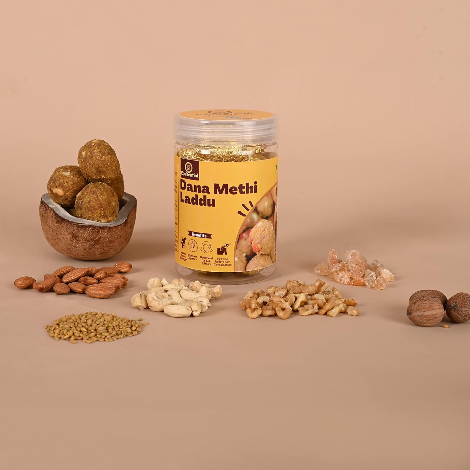 Equisential – Methi Ladoo | Strengthen the Bones | Joint Pain - 500GM