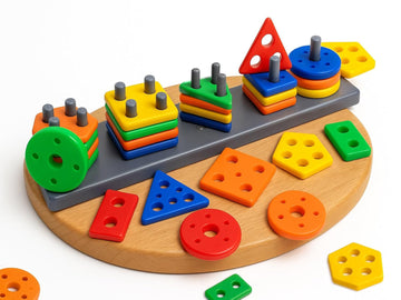 Novo Baby Smart Activity Fun&Learning Blocks Geometrics, Educational & Learning Sorter Toys