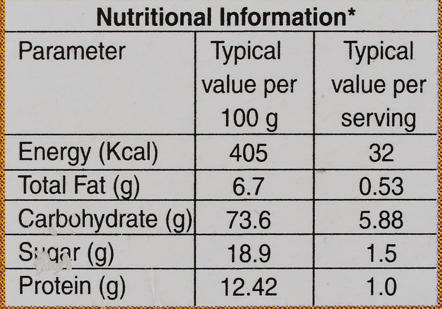 Wagh Bakri Ginger Instant Tea Premix - 140 grams