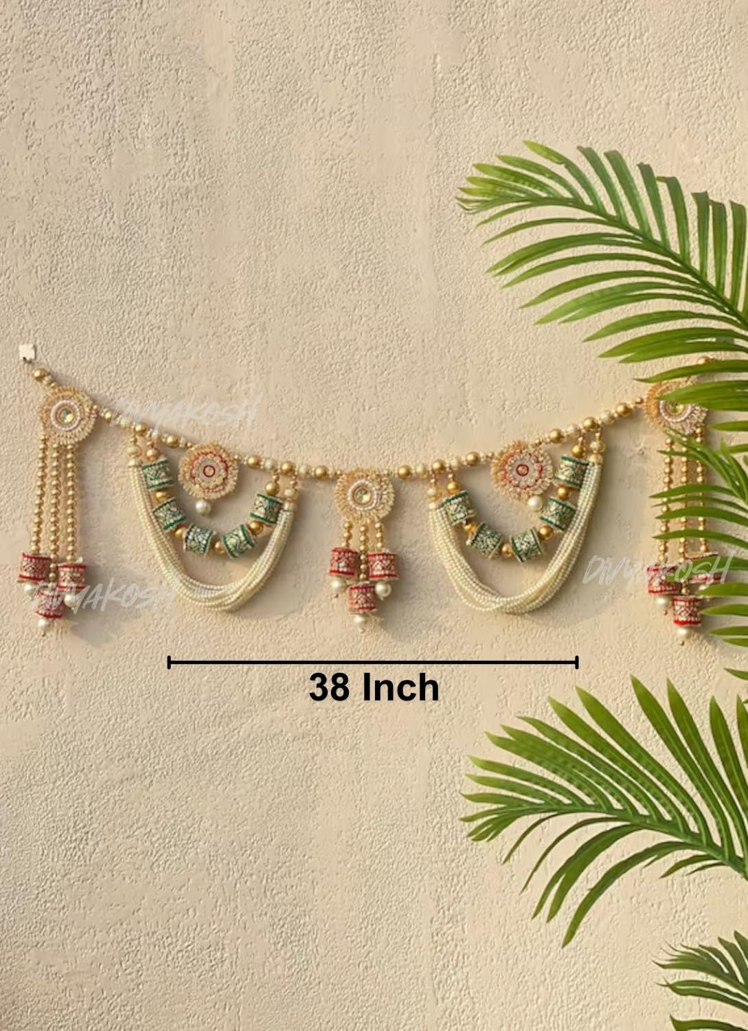 Divyakosh Festival Toran for Main Door Entrance, Door Hangings - Size - 38 Inch