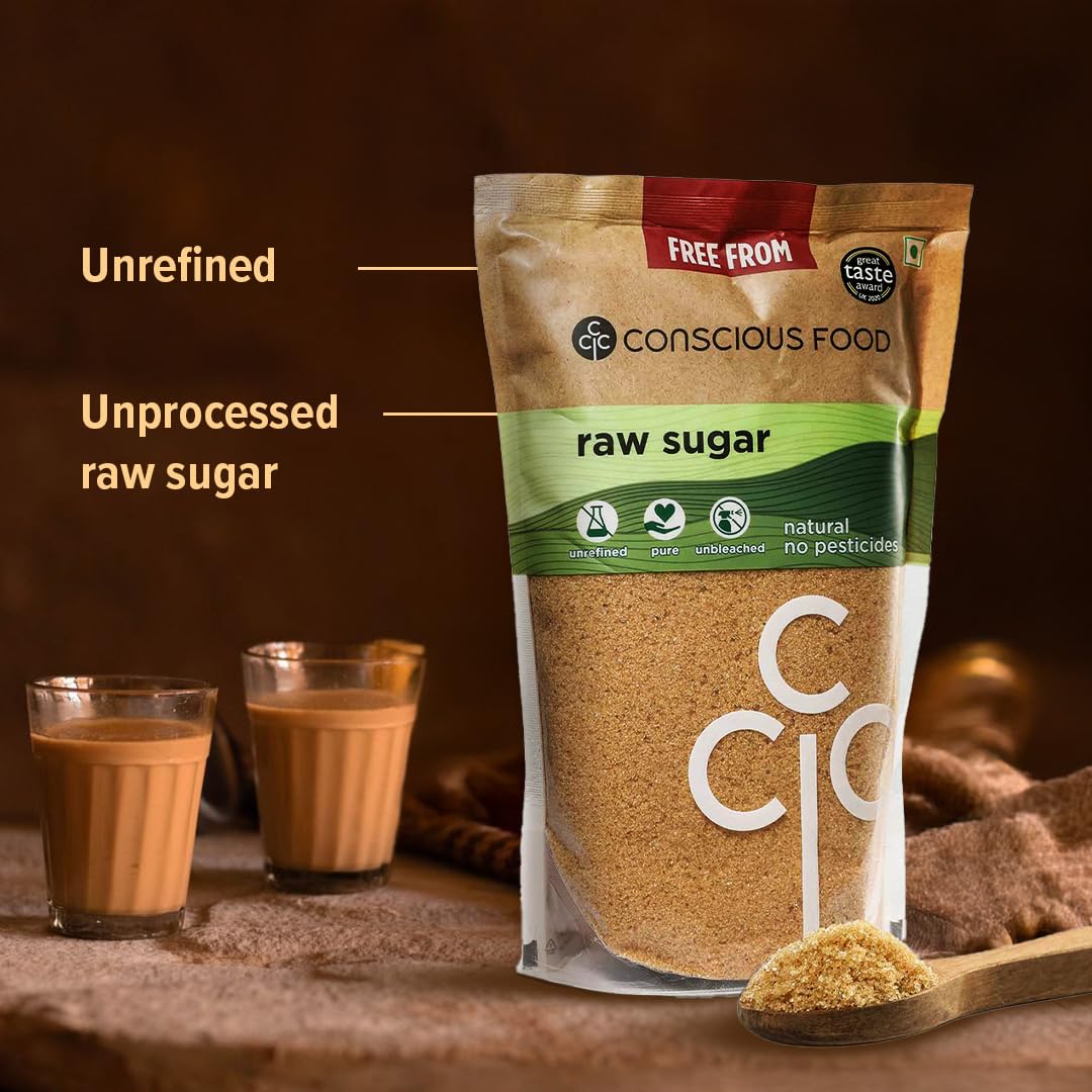 Conscious Food Natural Raw Sugar | 2 Kg
