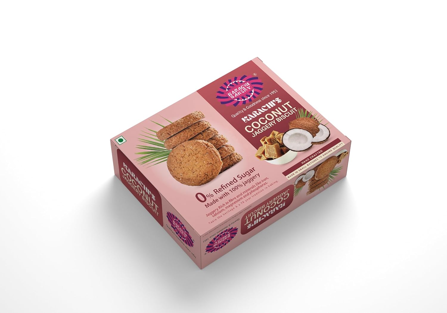 Karachi Coconut Jaggery Biscuits 400gm