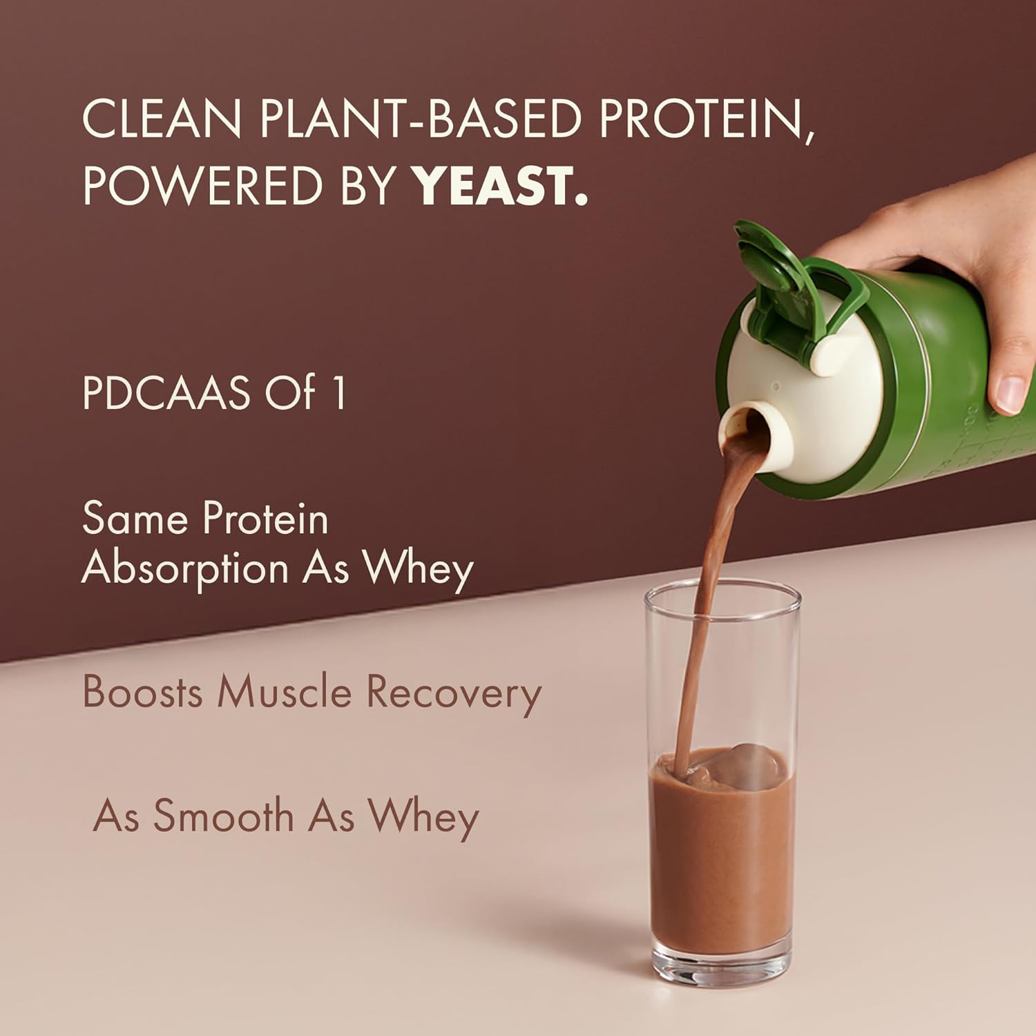 Cosmix No-Nonsense Plant Protein Pro | 26g Protein/Serve | Chikmagalur Mocha - 500G