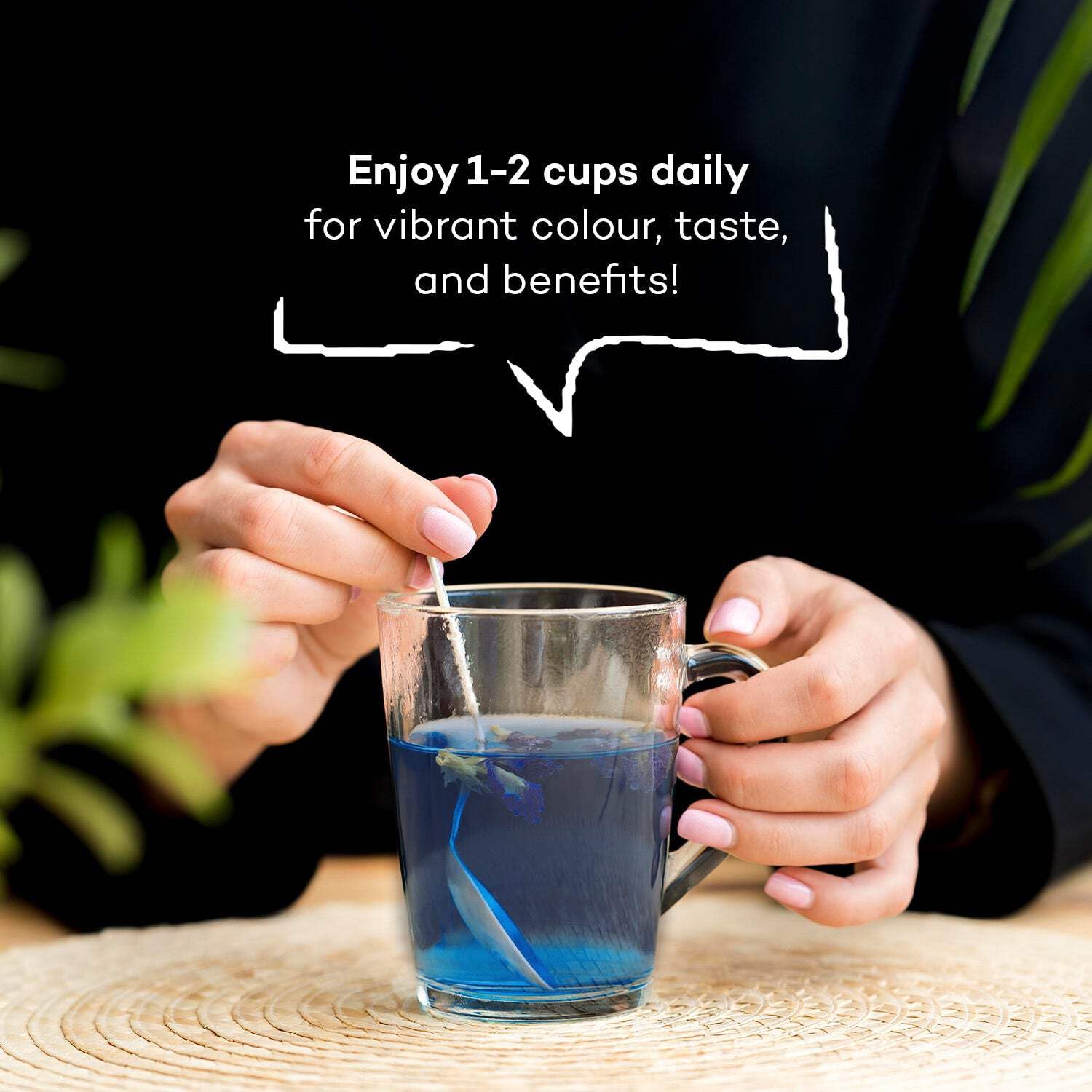 urban platter Blue Butterfly Pea Flower Tea, 40 Gram