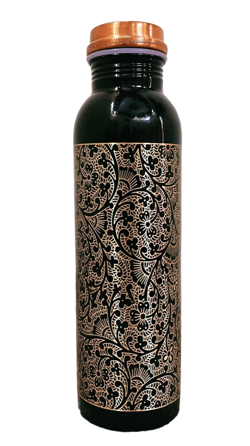 KC Pure Copper Designer Water Bottle 1000ml