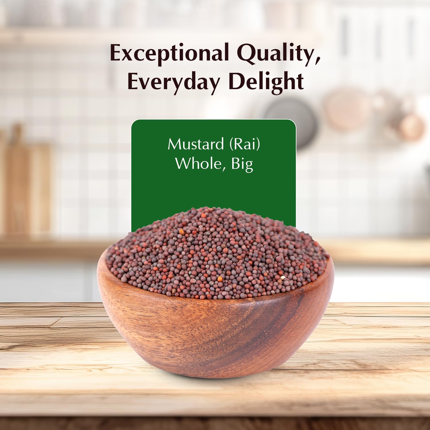 Vedaka Mustard (Rai) Whole, Big 200 g