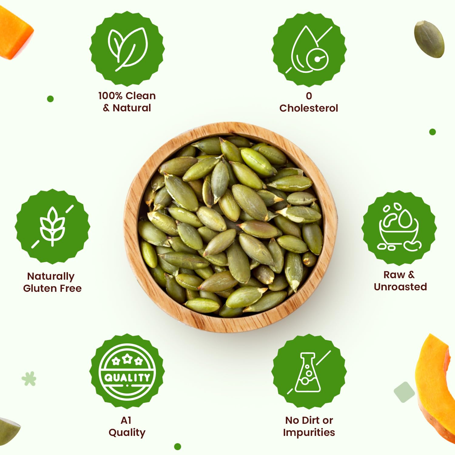 Neuherbs Raw & Unroasted Pumpkin Seeds 200 Gm