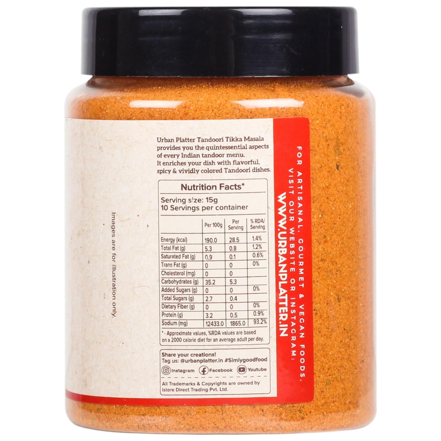 Urban platter Tandoori Tikka Masala Powder - Pack of 2