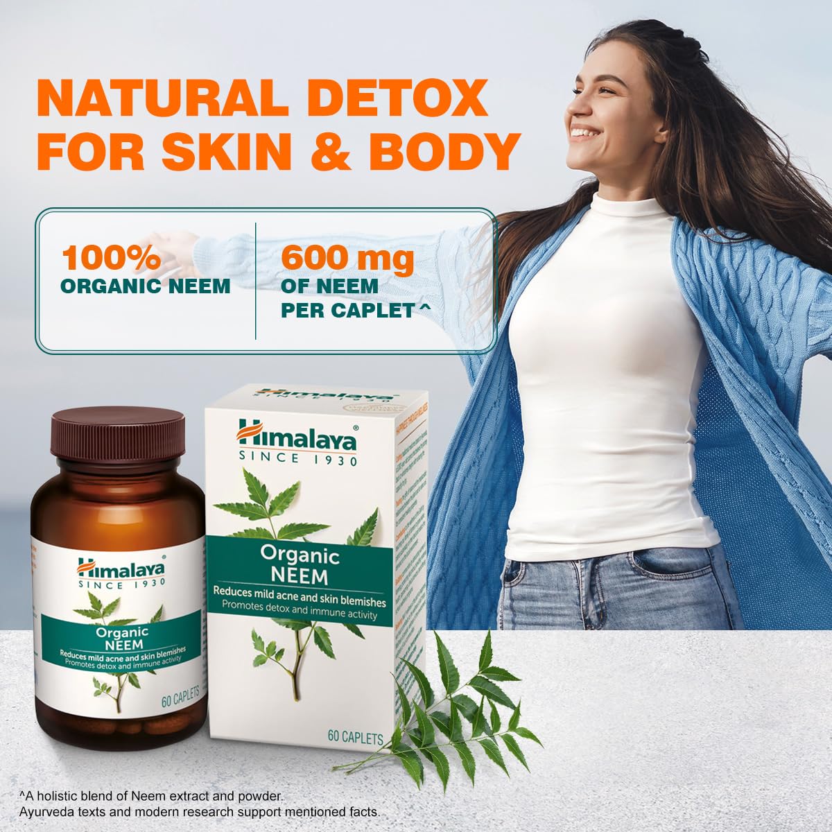 Himalaya Organic Neem I For Skin &amp; Body Detox