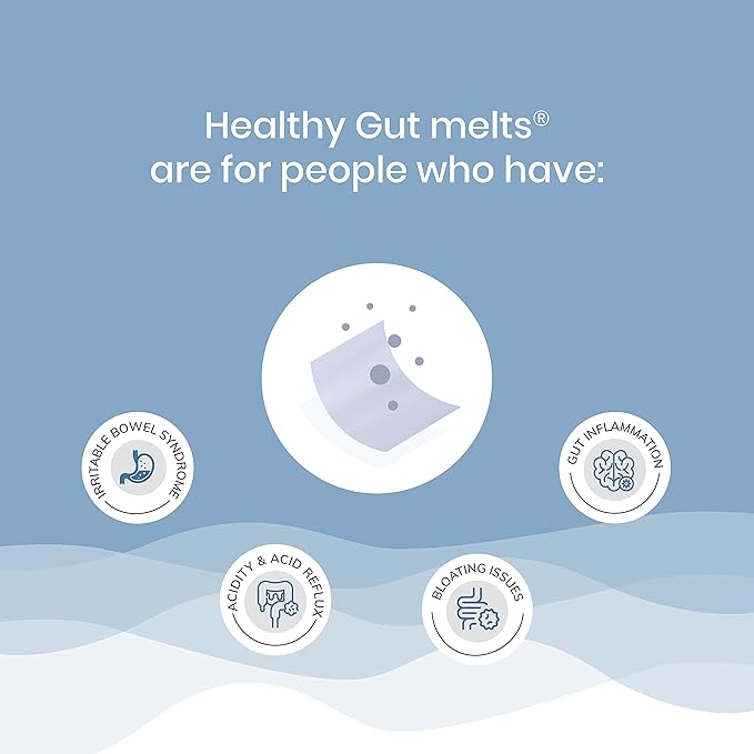 Wellbeing Nutrition Melts Healthy Gut - 30 Oral Strips