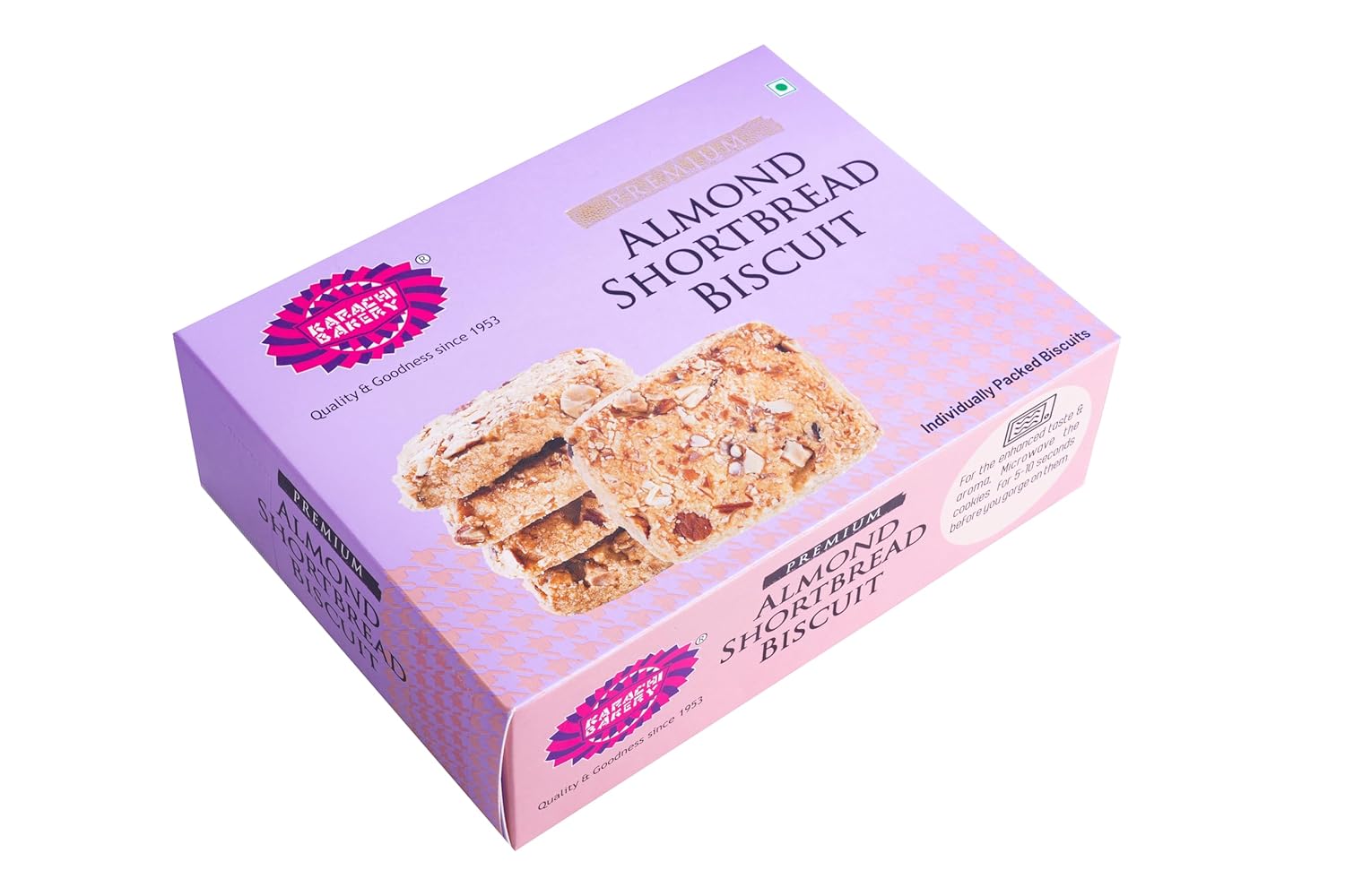 KARACHI BAKERY PREMIUM ALMOND SHORTBREDBISCUITS, 300G