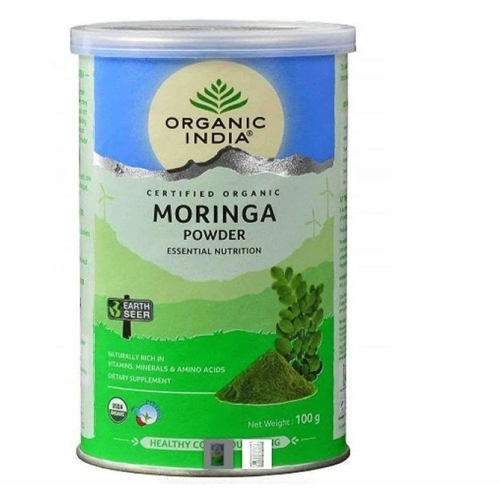 Organic India Moringa Powder - 100 gms - Pack of 1