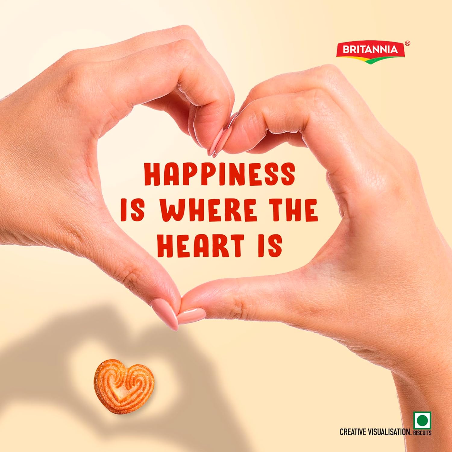 Britannia Little Hearts, 75g