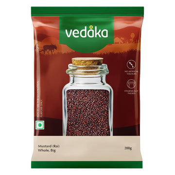 Vedaka Mustard (Rai) Whole, Big 200 g