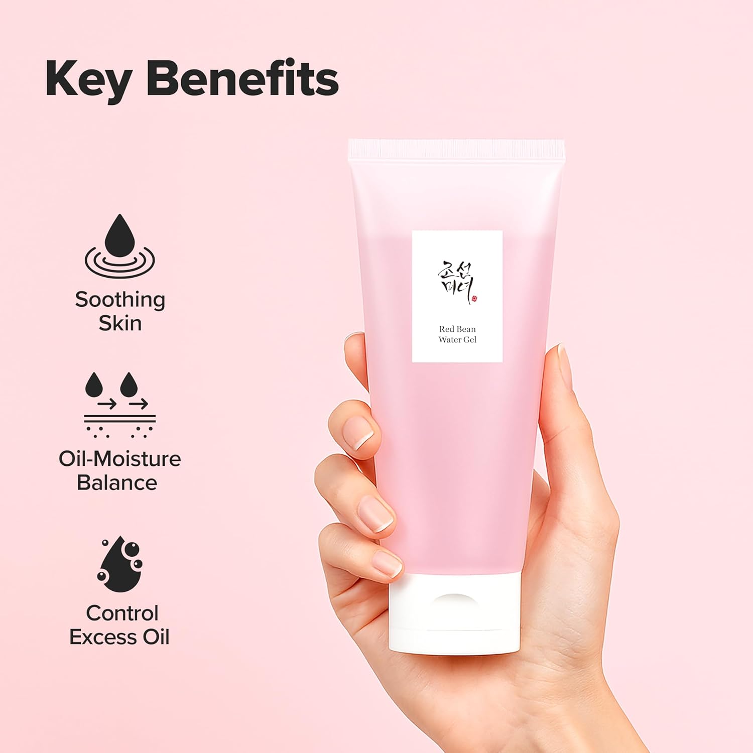 Beauty of Joseon Red Bean Water Gel Hydrating Peptide Hydro Boost Moisturizer for Acne Prone Dry Skin -100ml