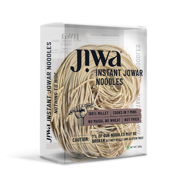 Jiwa Instant Jowar Noodles | Cooks in 7 Minutes Gluten Free | 200 G