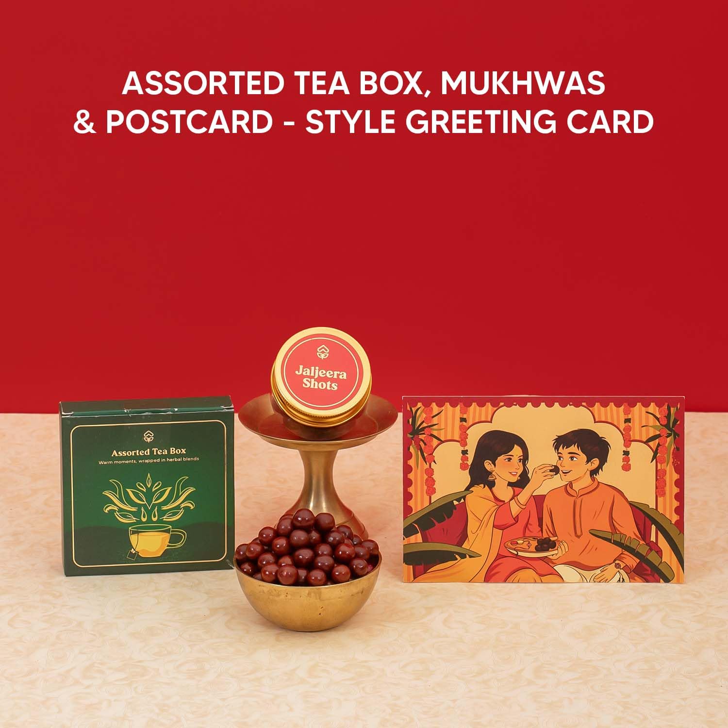 Jumbo Happy Rakhi Gift Hamper - 10-Item Raksha Bandhan Gift for Brother