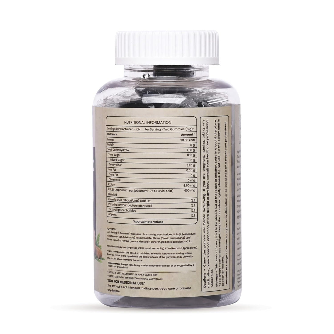 Neuherbs Pure Himalayan India's First Shilajit Resin  30 Gummies