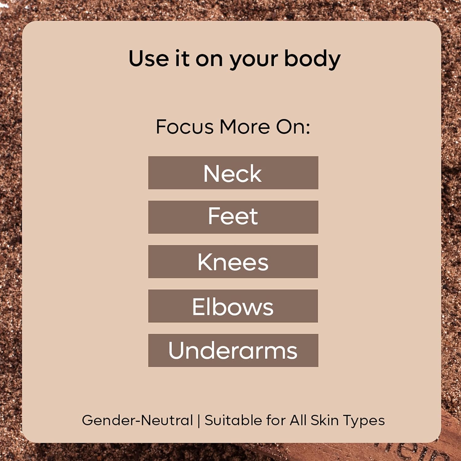 mCaffeine Coffee Body Scrub for Tan Removal & Smooth Skin