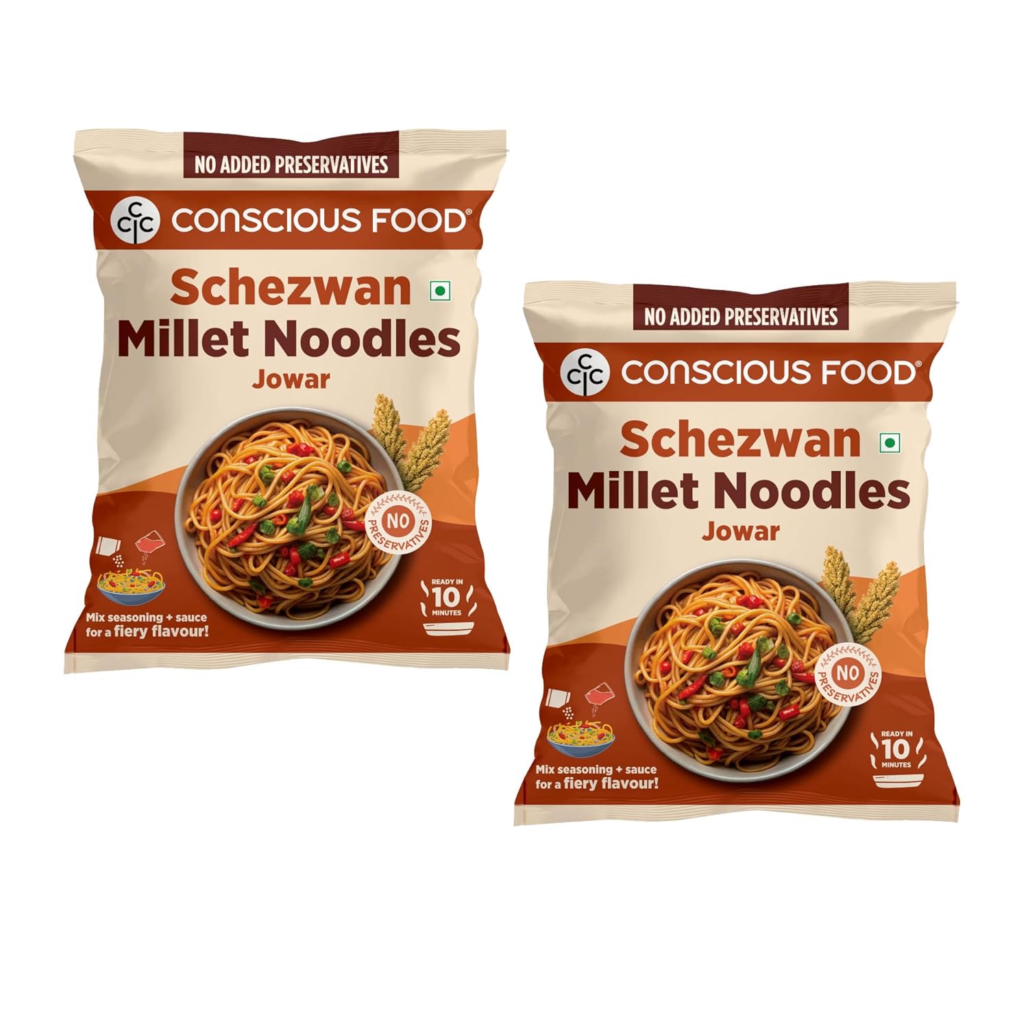 Conscious Food Schezwan Millet Noodles | 207g