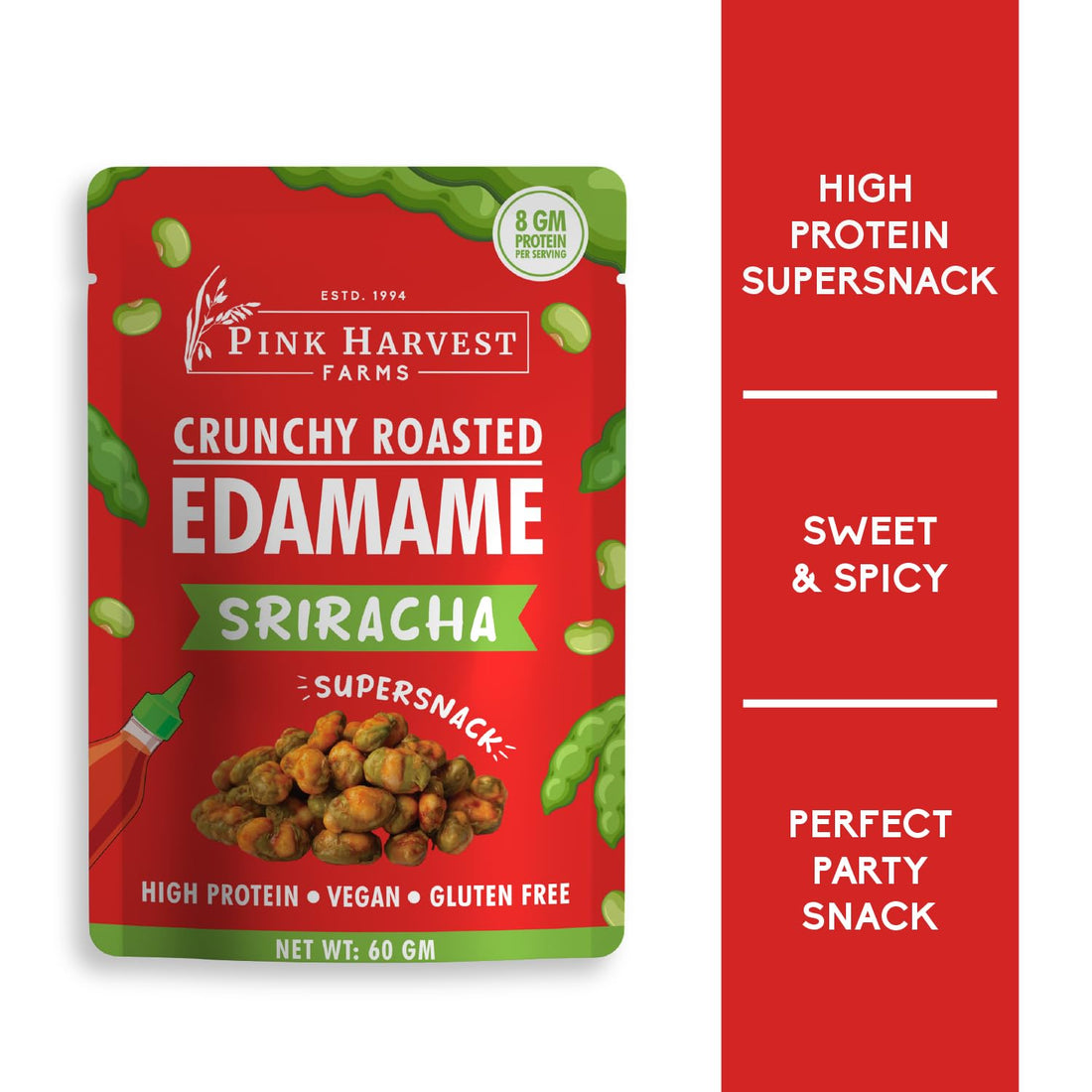 Pink Harvest Farms Crunchy Roasted Edamame