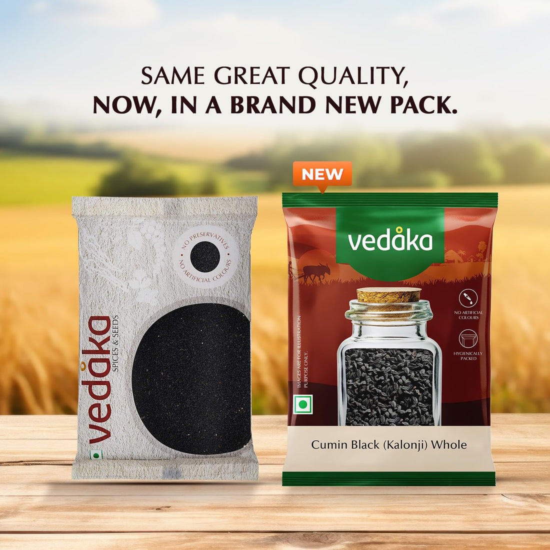 Vedaka Nigella Seeds (Kalonji), 100g