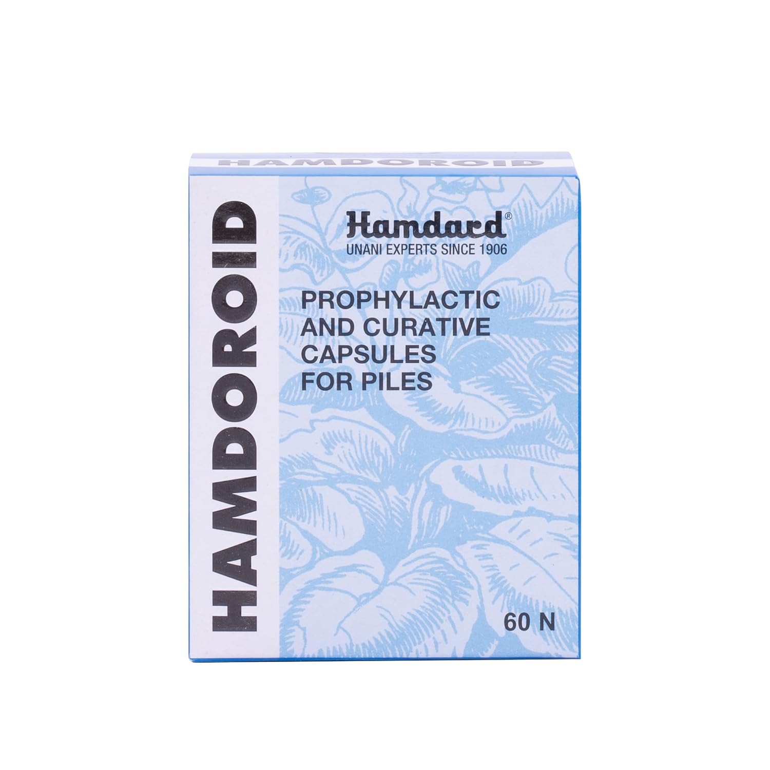 Hamdard Hamdoroid | Unani Formulation | 60 Capsules | Pack Of 2