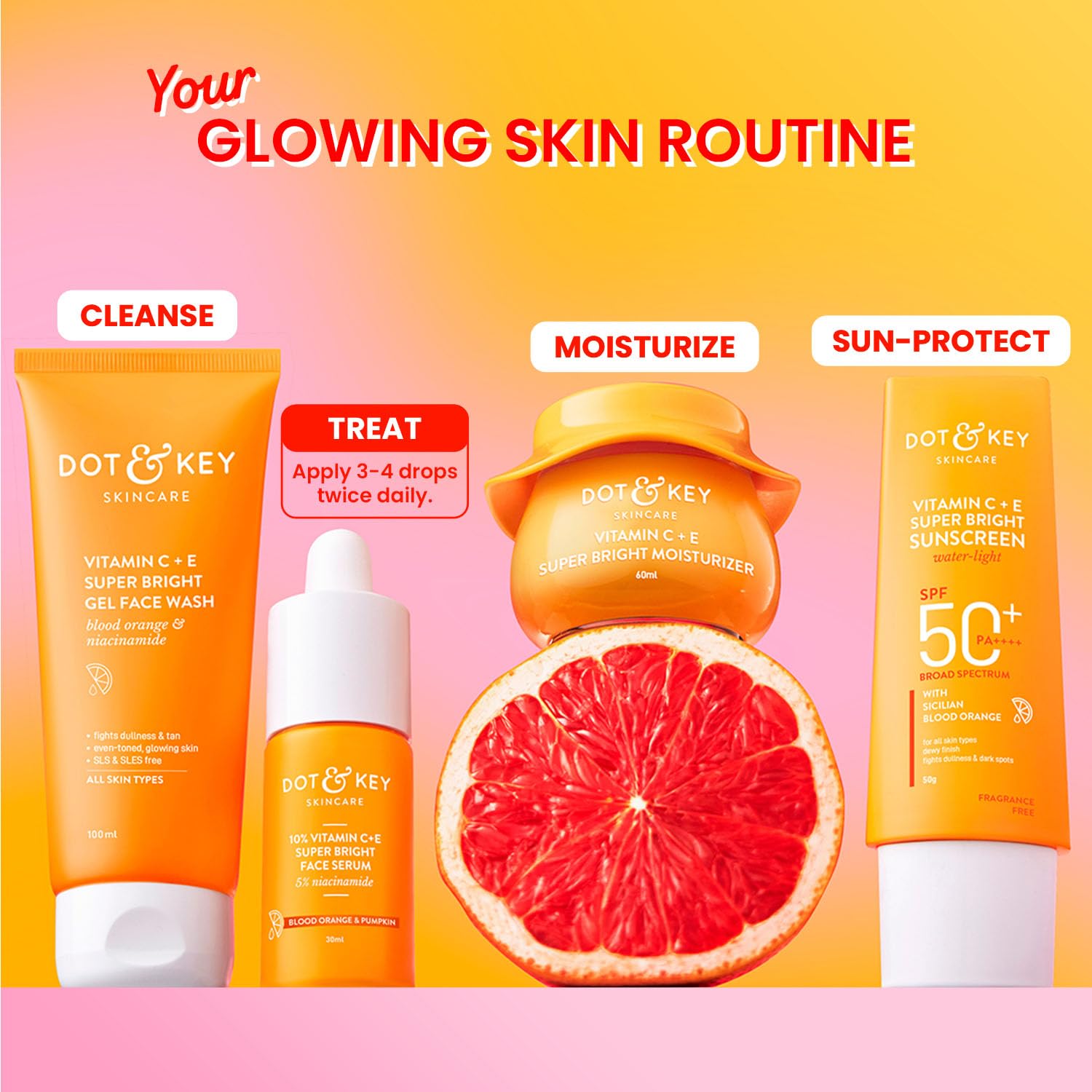 DOT & KEY 10% Vitamin C + E Serum with 5% Niacinamide