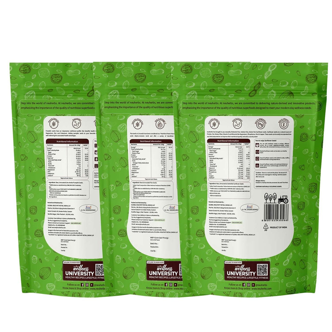 Neuherbs Super Seeds Mix Combo