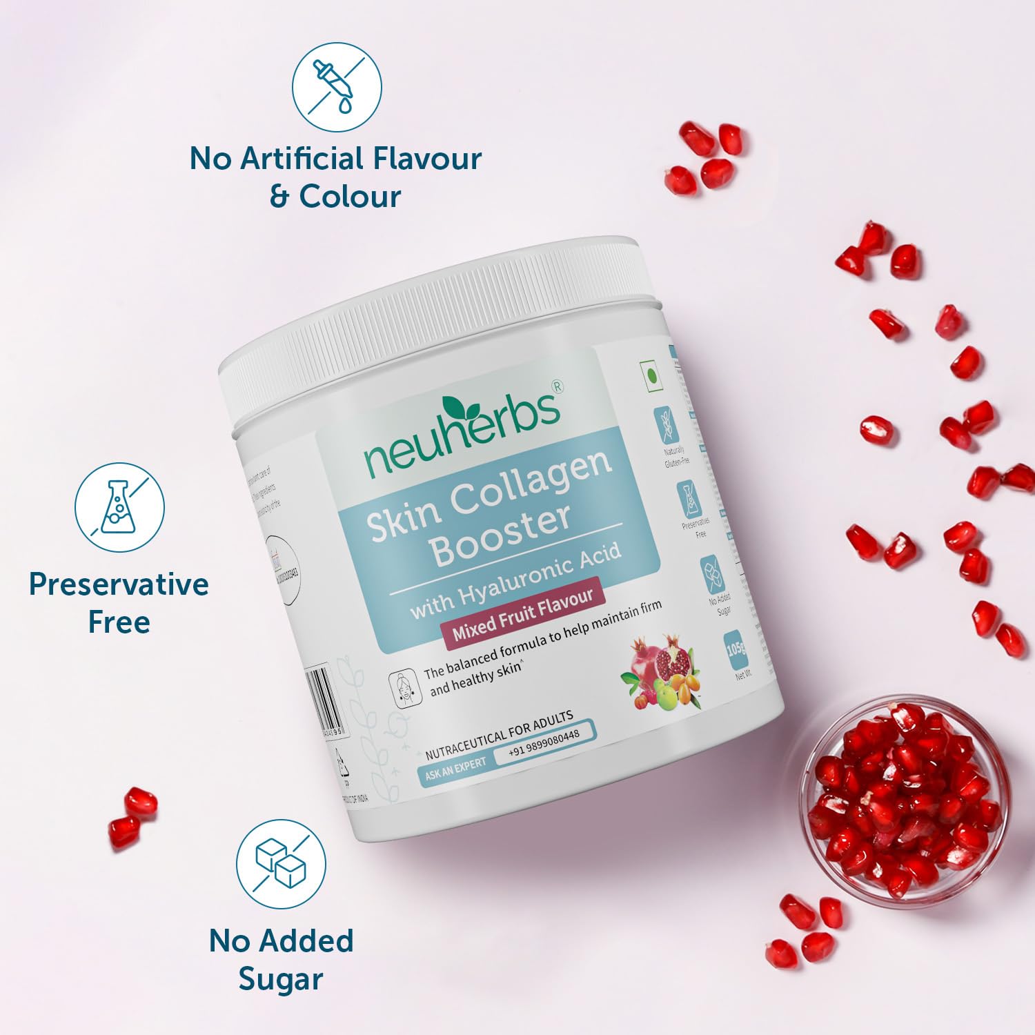 Neuherbs Collagen Supplement Powder - 105g