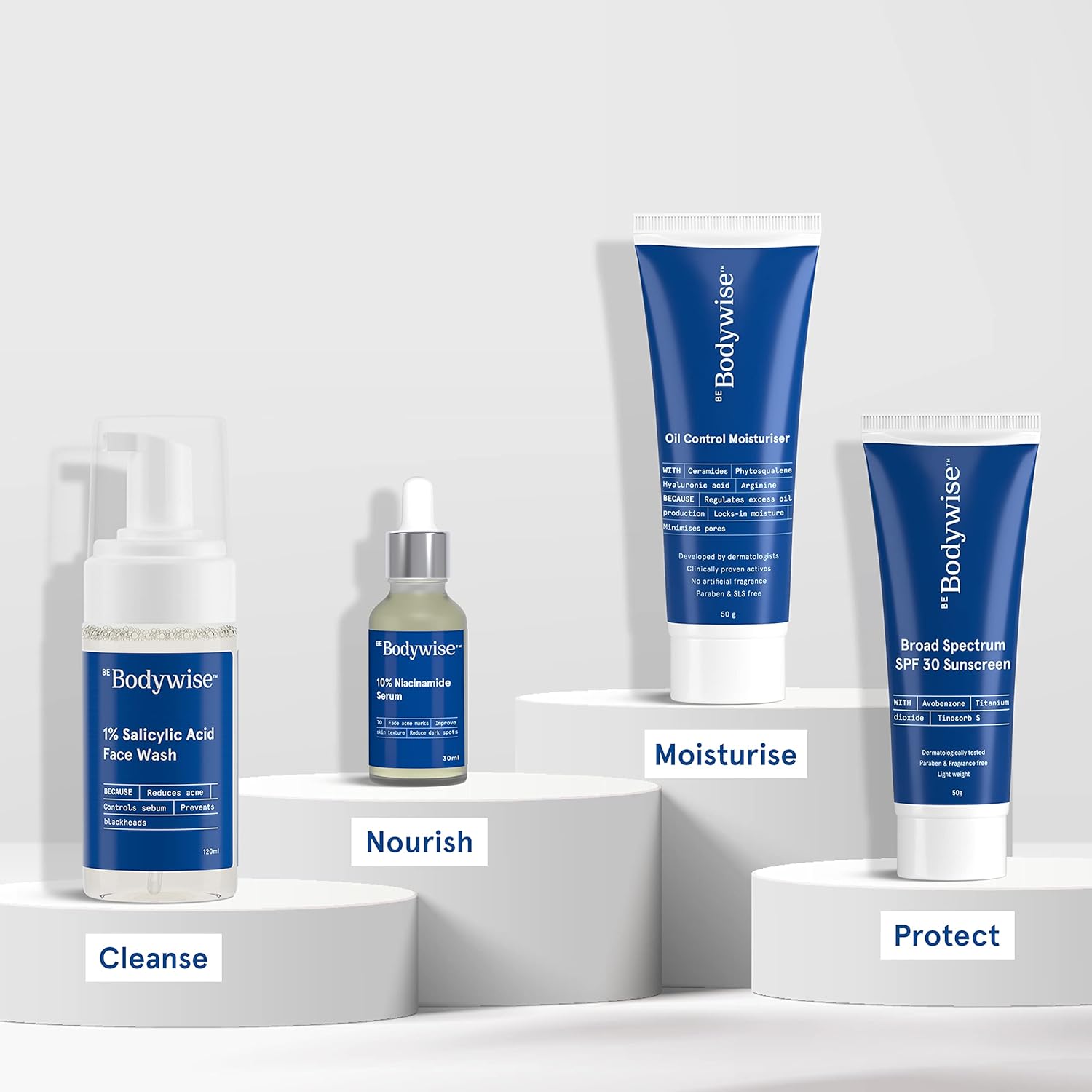 Be Bodywise 1% Salicylic Acid Oil Control Face Wash