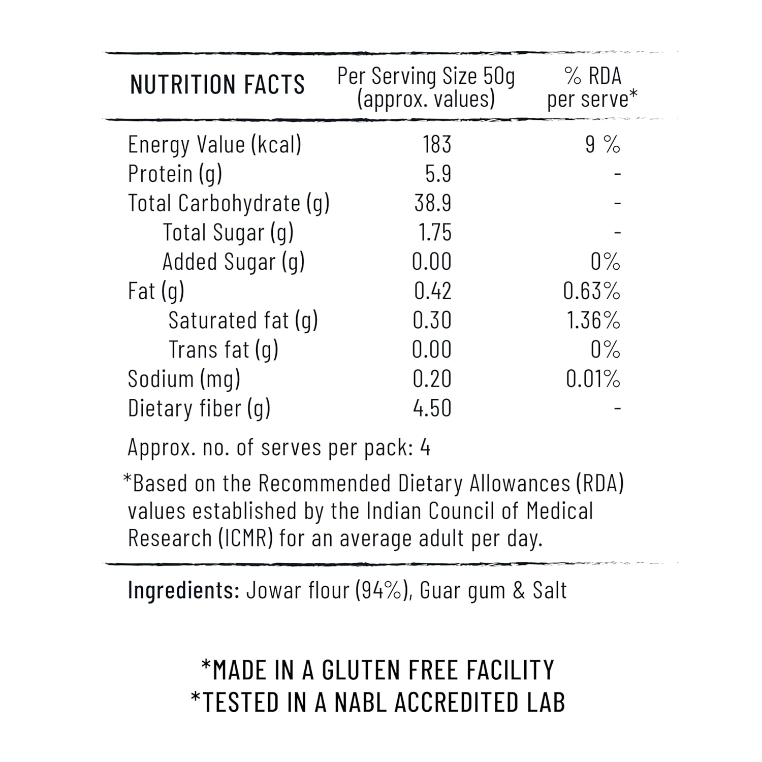 Jiwa Instant Jowar Noodles | Cooks in 7 Minutes Gluten Free | 200 G