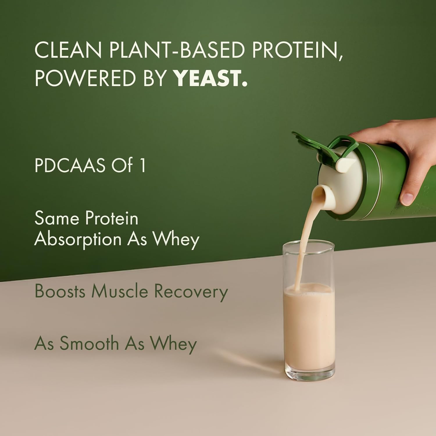 Cosmix No-Nonsense Plant Protein Pro | 26g Protein/Serve | Kerala Vanilla Bean - 500 G