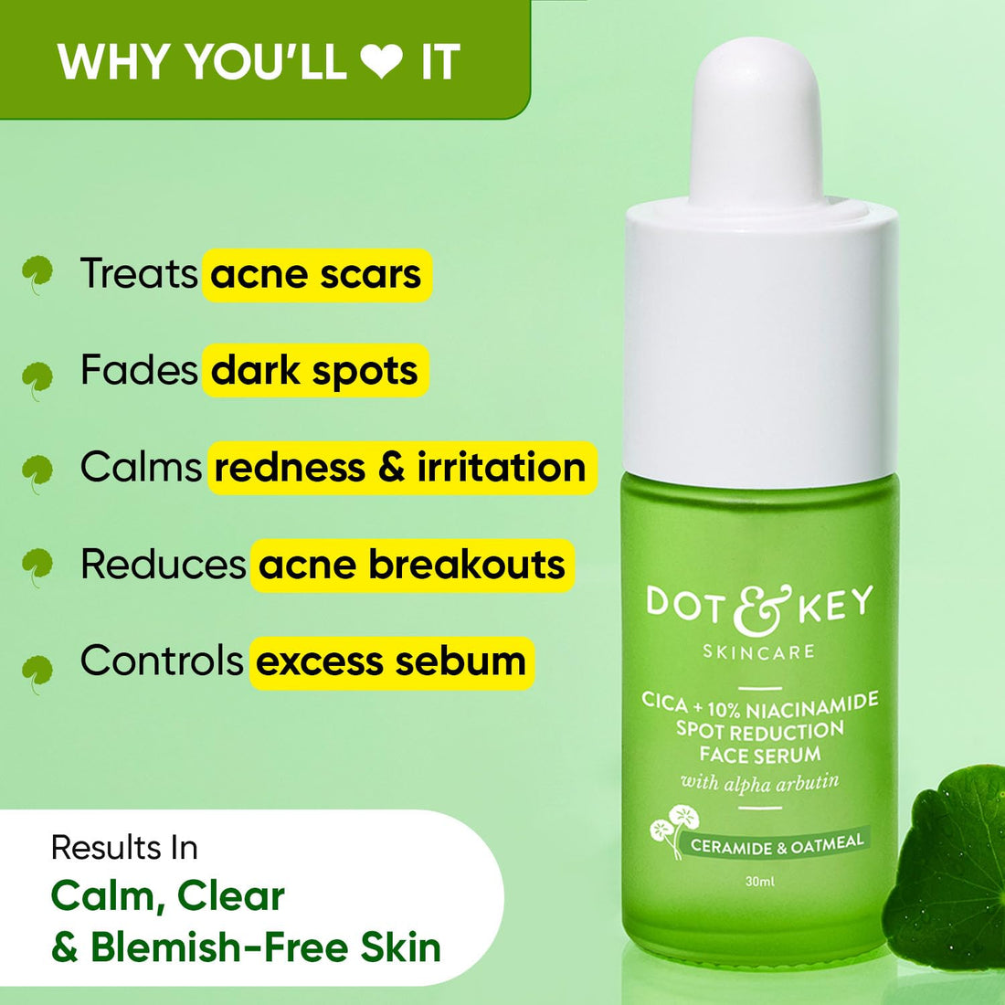 Dot & Key 10% Niacinamide + Cica Serum