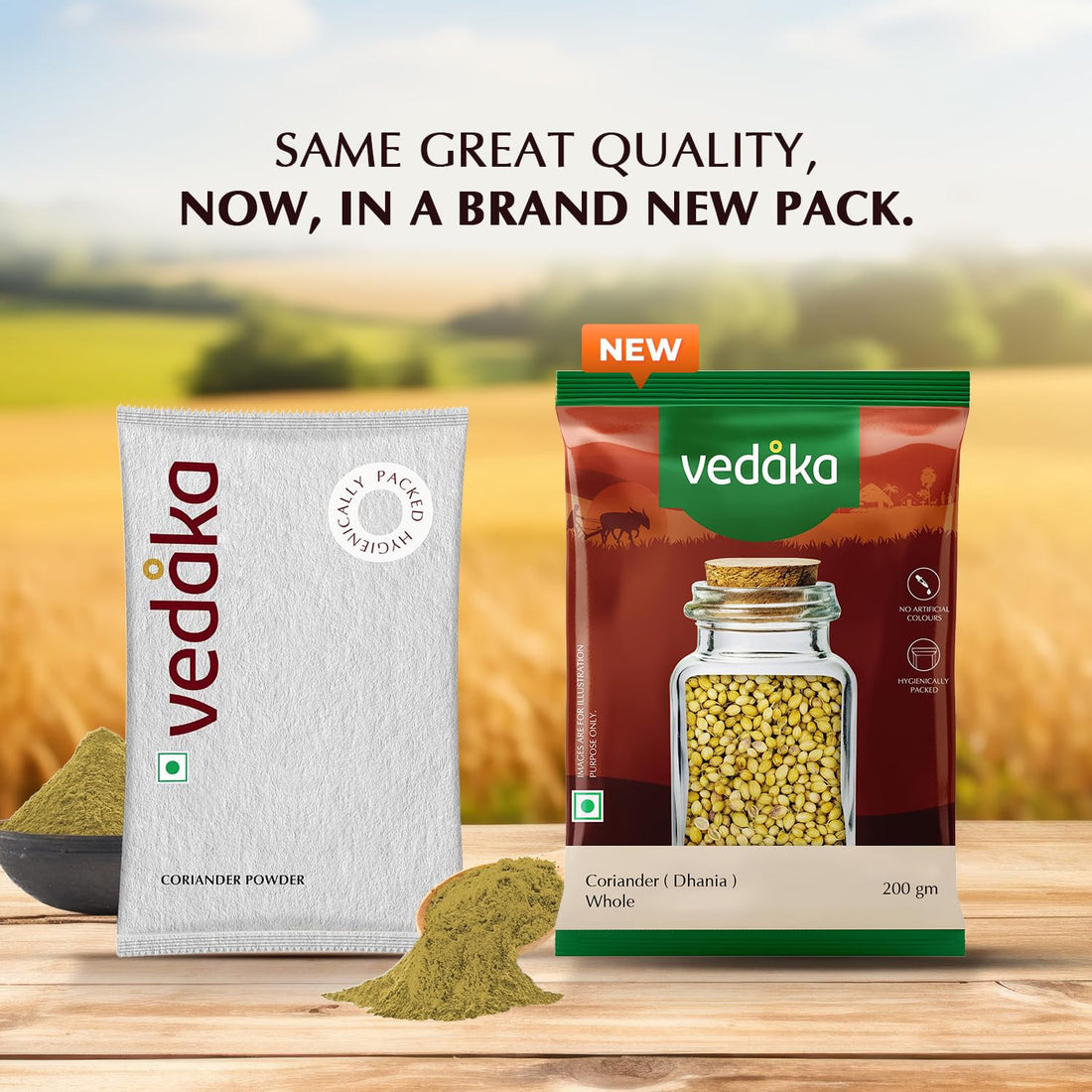 Vedaka Coriander | Whole | Dhania