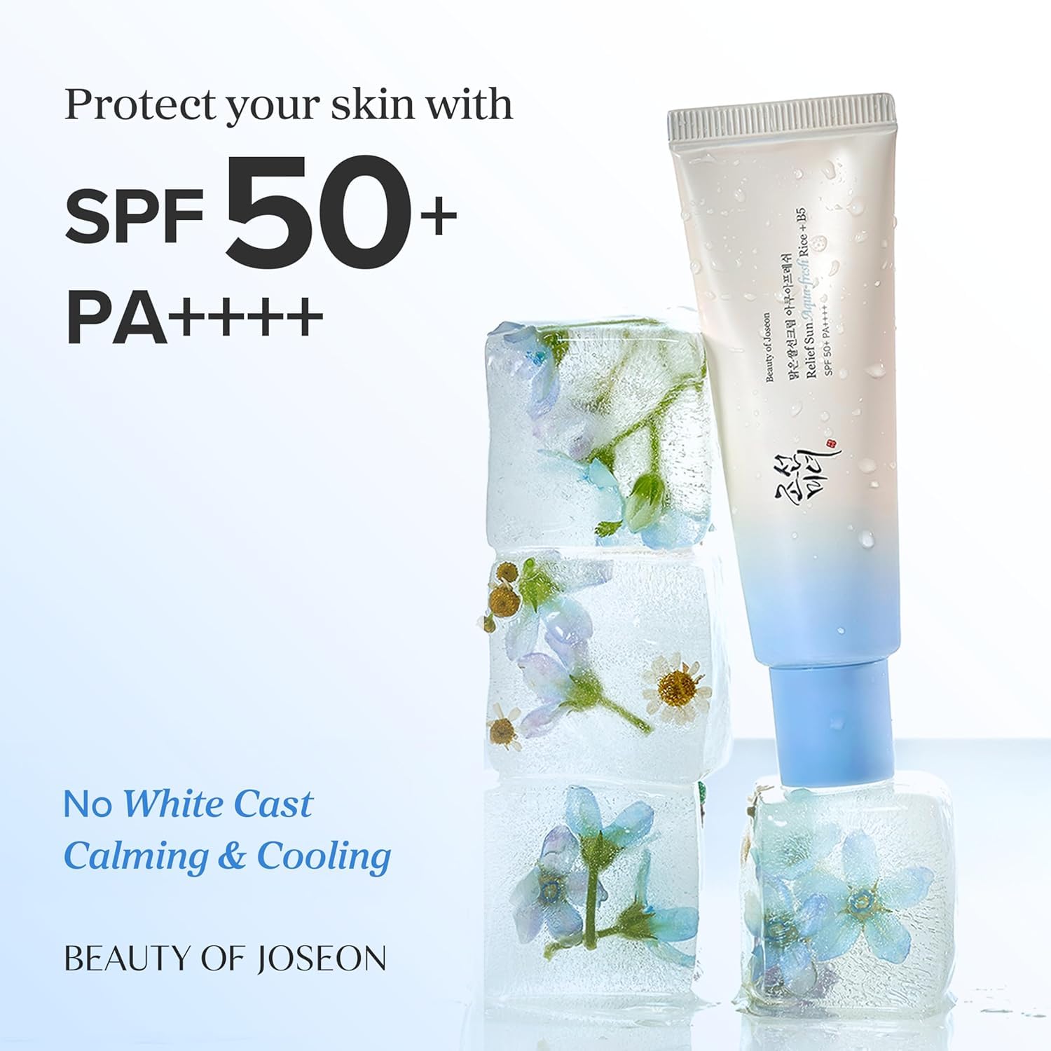 Beauty of Joseon Relief Sun Aqua-fresh Rice + B5, SPF 50+ PA++++ Sun Cream