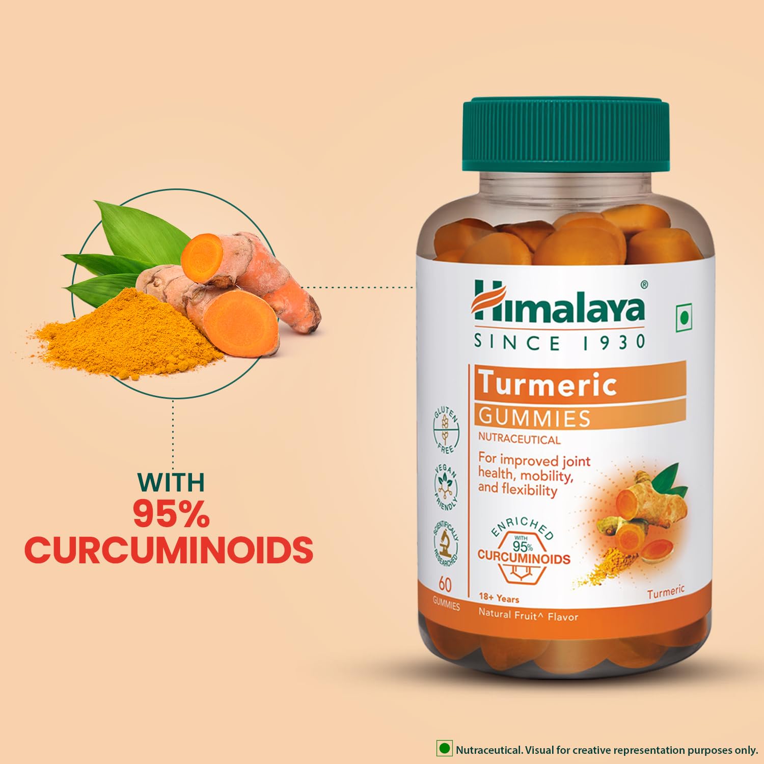 Himalaya Turmeric Gummies |Pack of 60