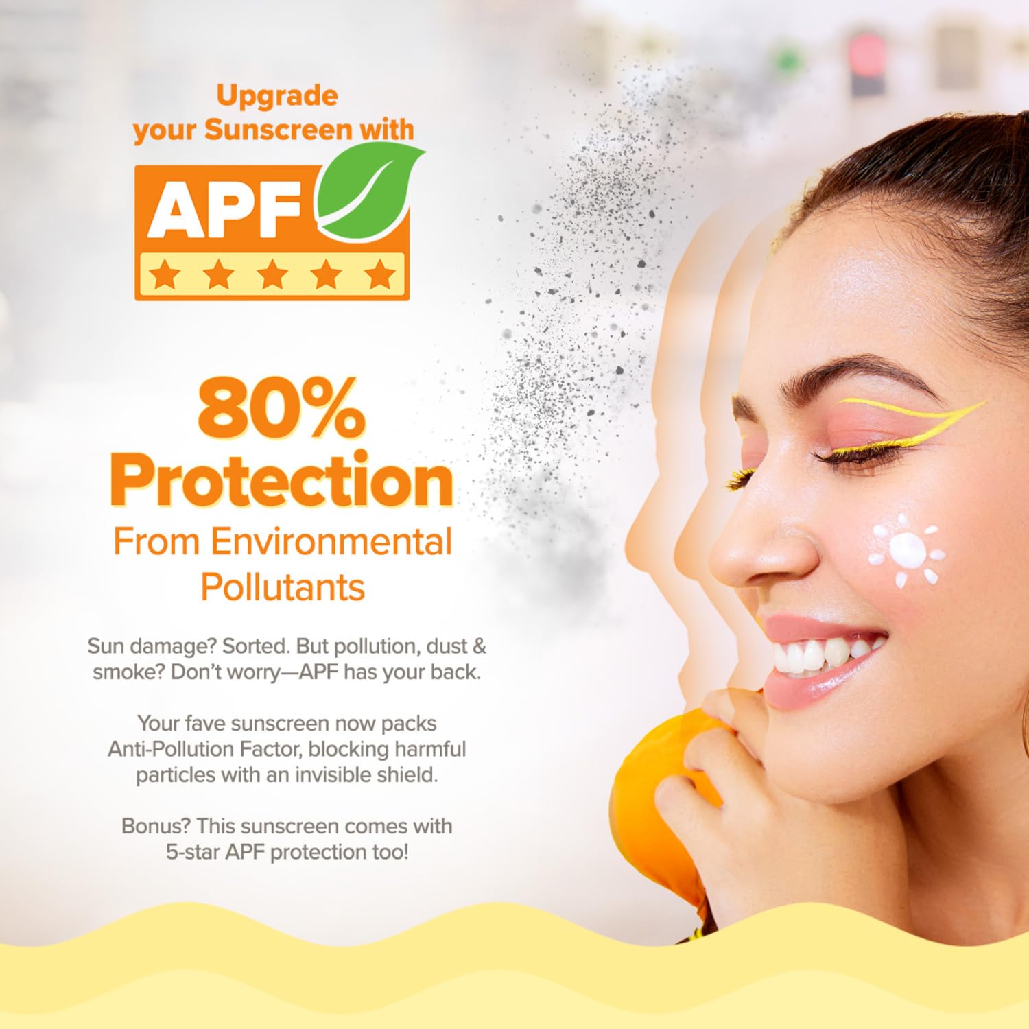 Aqualogica Glow+ Dewy Sunscreen Gel With Papaya & Vitamin C