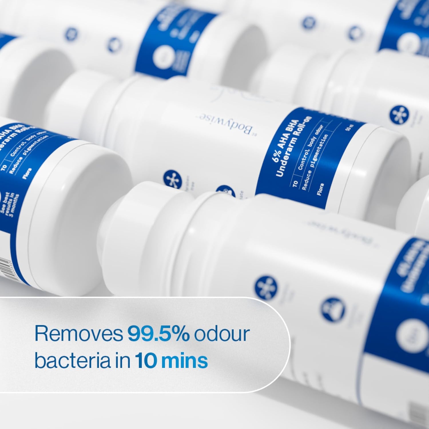 Be Bodywise 6% AHA BHA Underarm Roll On Deodorant-50ml